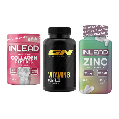 Haut, Haare & Nägel: INLEAD Collage + GN Vitamin + INLEAD Zink – alle enthaltenen Artikel