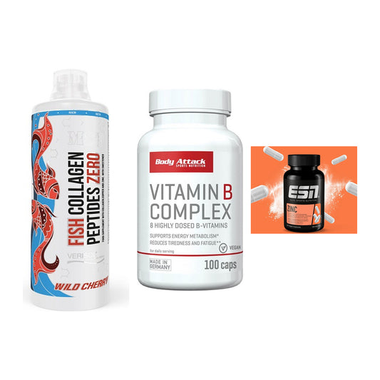 Haut, Haare & Nägel: MST Fish + Body Attack + ESN Zinc – alle enthaltenen Artikel