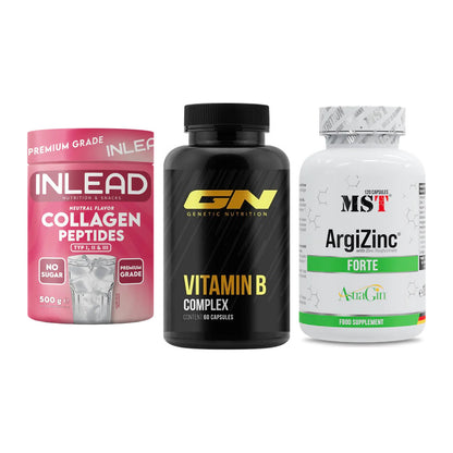 Haut, Haare & Nägel: INLEAD Collage + GN Vitamin + MST ArgiZinc – alle enthaltenen Artikel