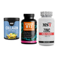 Haut, Haare & Nägel: ESN Collagen + ProFuel Vitami + MST Zinc – alle enthaltenen Artikel