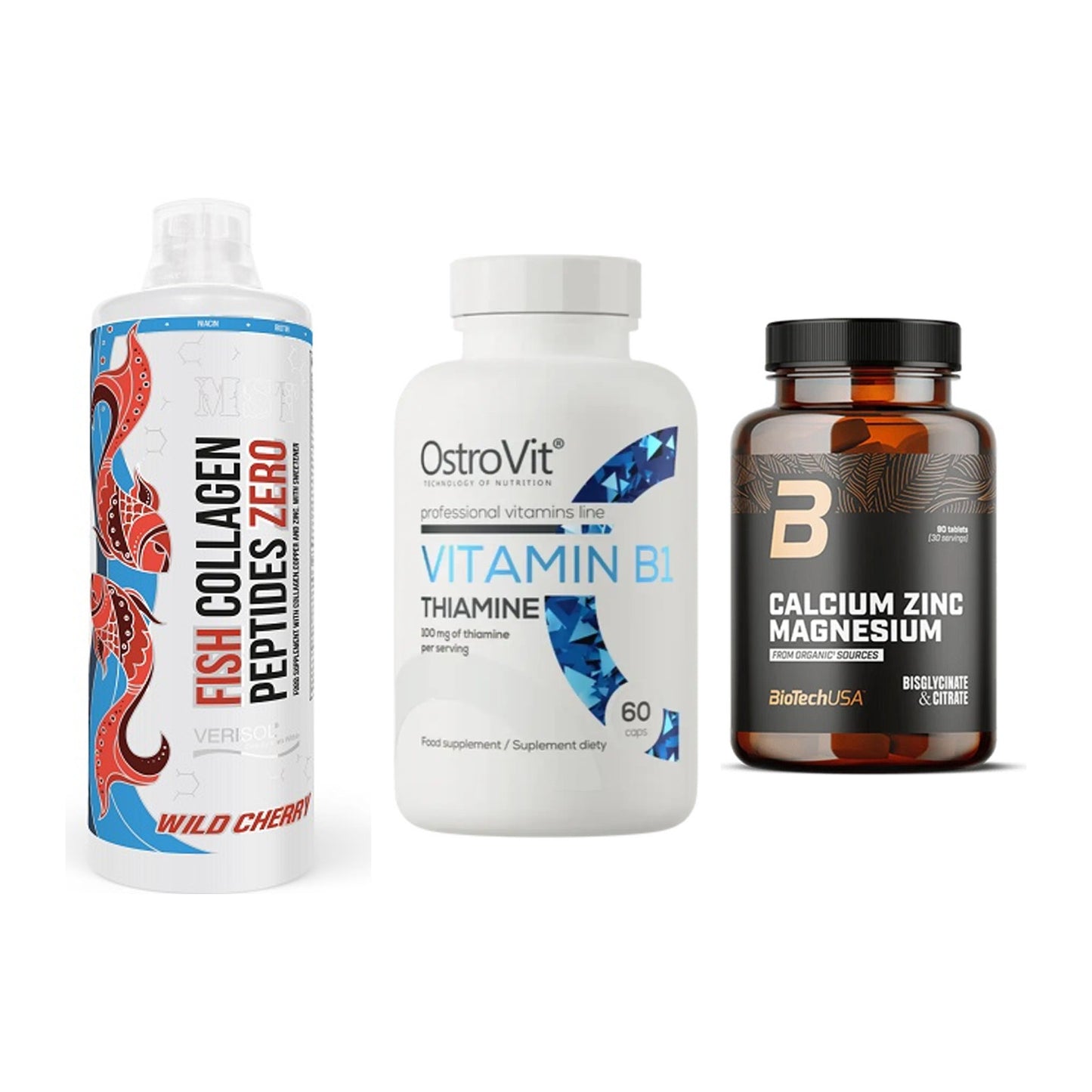 Haut, Haare & Nägel: MST Fish + Ostrovit + BioTech Calciu – alle enthaltenen Artikel