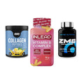 Haut, Haare & Nägel: ESN Collagen + INLEAD Vitamin + Scitec ZMB – alle enthaltenen Artikel