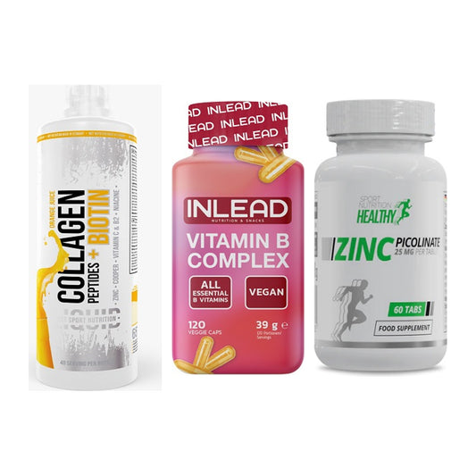 Haut, Haare & Nägel: MST Collagen + INLEAD Vitamin + MST Healthy – alle enthaltenen Artikel