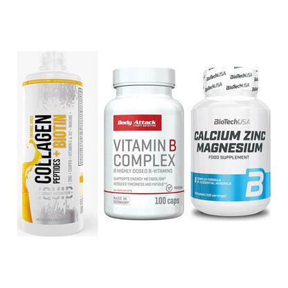 Haut, Haare & Nägel: MST Collagen + Body Attack + BioTech Calciu – alle enthaltenen Artikel