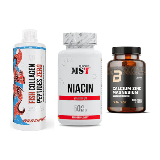 Haut, Haare & Nägel: MST Fish + MST Niacin + BioTech Calciu – alle enthaltenen Artikel