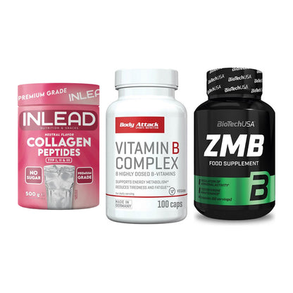 Haut, Haare & Nägel: INLEAD Collage + Body Attack + BioTech ZMB – alle enthaltenen Artikel