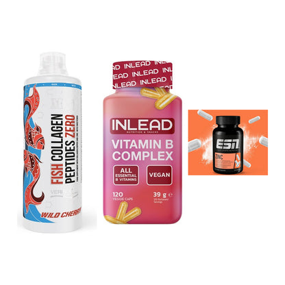 Haut, Haare & Nägel: MST Fish + INLEAD Vitamin + ESN Zinc – alle enthaltenen Artikel