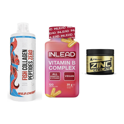 Haut, Haare & Nägel: MST Fish + INLEAD Vitamin + Peak Zink – alle enthaltenen Artikel