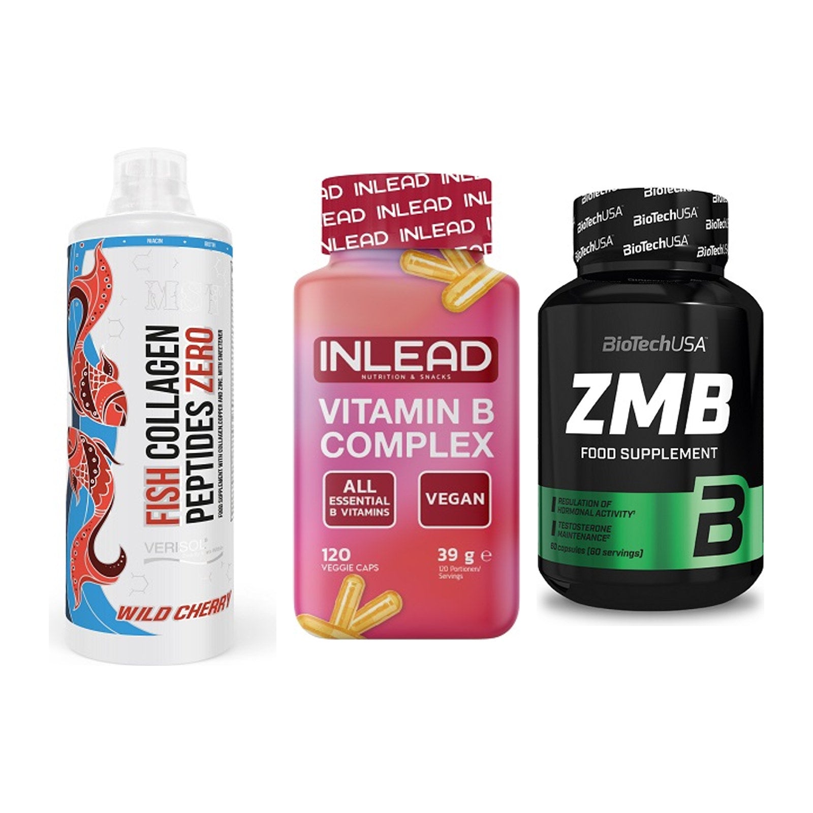 Haut, Haare & Nägel: MST Fish + INLEAD Vitamin + BioTech ZMB – alle enthaltenen Artikel