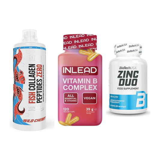 Haut, Haare & Nägel: MST Fish + INLEAD Vitamin + BioTech Zinc – alle enthaltenen Artikel