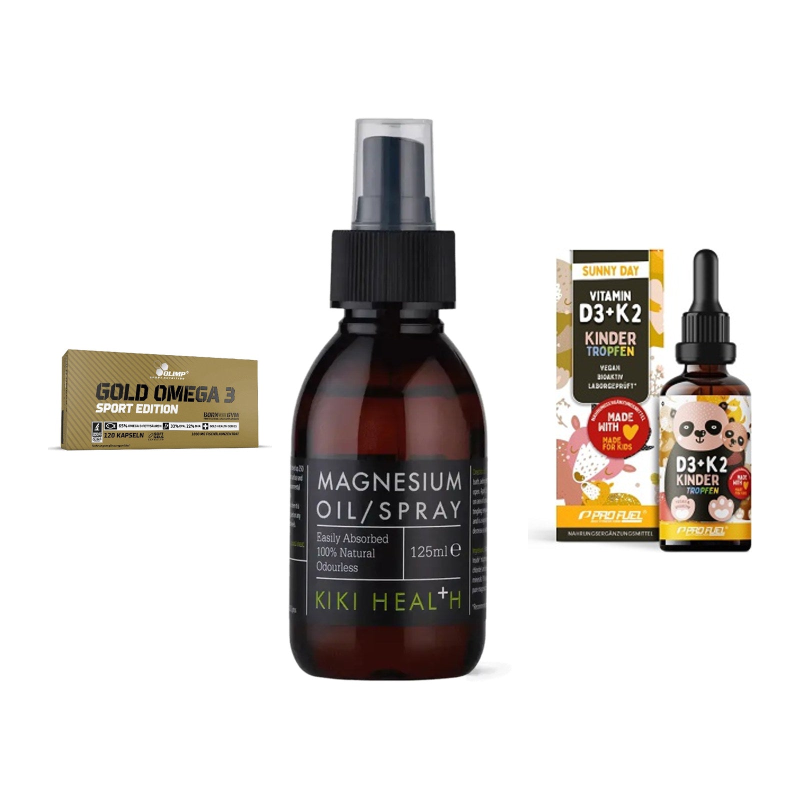 Herz & Gefäße: Olimp Omega 3 + KIKI Health + ProFuel VITAMIN – alle enthaltenen Artikel