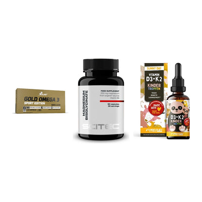 Herz & Gefäße: Olimp Omega 3 + Scitec Magnesium + ProFuel VITAMIN – alle enthaltenen Artikel