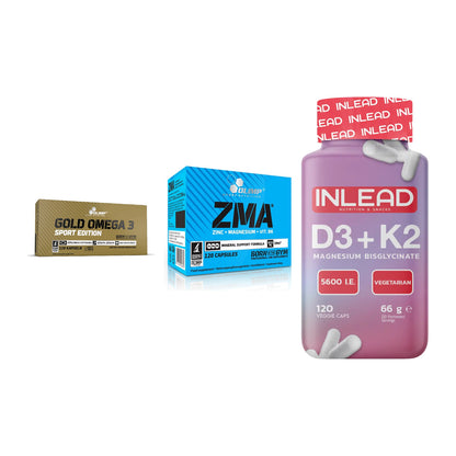 Herz & Gefäße: Olimp Omega 3 + Olimp ZMA + INLEAD Vitamin – alle enthaltenen Artikel