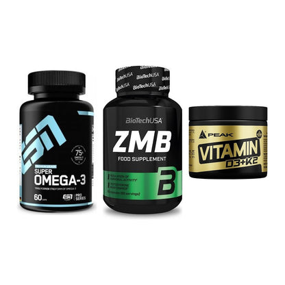 Herz & Gefäße: ESN Omega 3 + BioTech ZMB + Peak Vitamin – alle enthaltenen Artikel