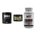 Herz & Gefäße: Big Zone Omega 3 + Peak Magnesium + MST Calcium – alle enthaltenen Artikel