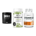Herz & Gefäße: Big Zone Omega 3 + Sinob Magnesium + BioTech Vitamin – alle enthaltenen Artikel