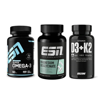 Herz & Gefäße: ESN Omega 3 + ESN Magnesium + Big Zone Vitamin – alle enthaltenen Artikel
