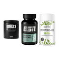 Herz & Gefäße: Big Zone Omega 3 + ESN Magnesium + Sinob Vitamin D3 – alle enthaltenen Artikel