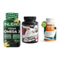 Herz & Gefäße: INLEAD Vegan + Big Zone Magnesi + ProFuel Omega 3 – alle enthaltenen Artikel