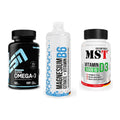 Herz & Gefäße: ESN Omega 3 + MST Magnesium B6 + MST Vitamin D3 – alle enthaltenen Artikel