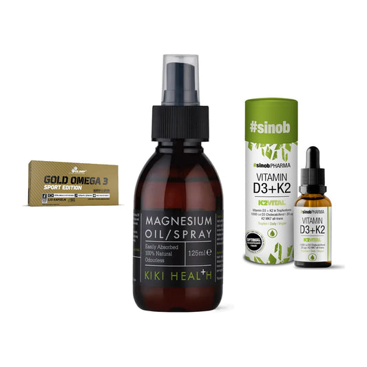 Herz & Gefäße: Olimp Omega 3 + KIKI Health + Sinob Vitamin D3 – alle enthaltenen Artikel