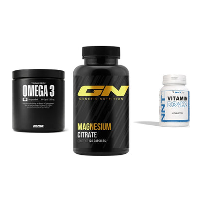 Herz & Gefäße: Big Zone Omega 3 + GN Magnesium + NNT Vitamin – alle enthaltenen Artikel