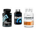 Herz & Gefäße: ESN Omega 3 + Scitec ZMB + BioTech Vitamin D3 – alle enthaltenen Artikel