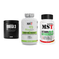Herz & Gefäße: Big Zone Omega 3 + MST Magnesium + MST Vitamin D3 – alle enthaltenen Artikel
