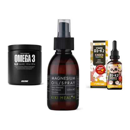 Herz & Gefäße: Big Zone Omega 3 + KIKI Health + ProFuel VITAMIN – alle enthaltenen Artikel