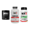 Herz & Gefäße: Big Zone Omega 3 + MST Magnesium + MST Vitamin D3 – alle enthaltenen Artikel