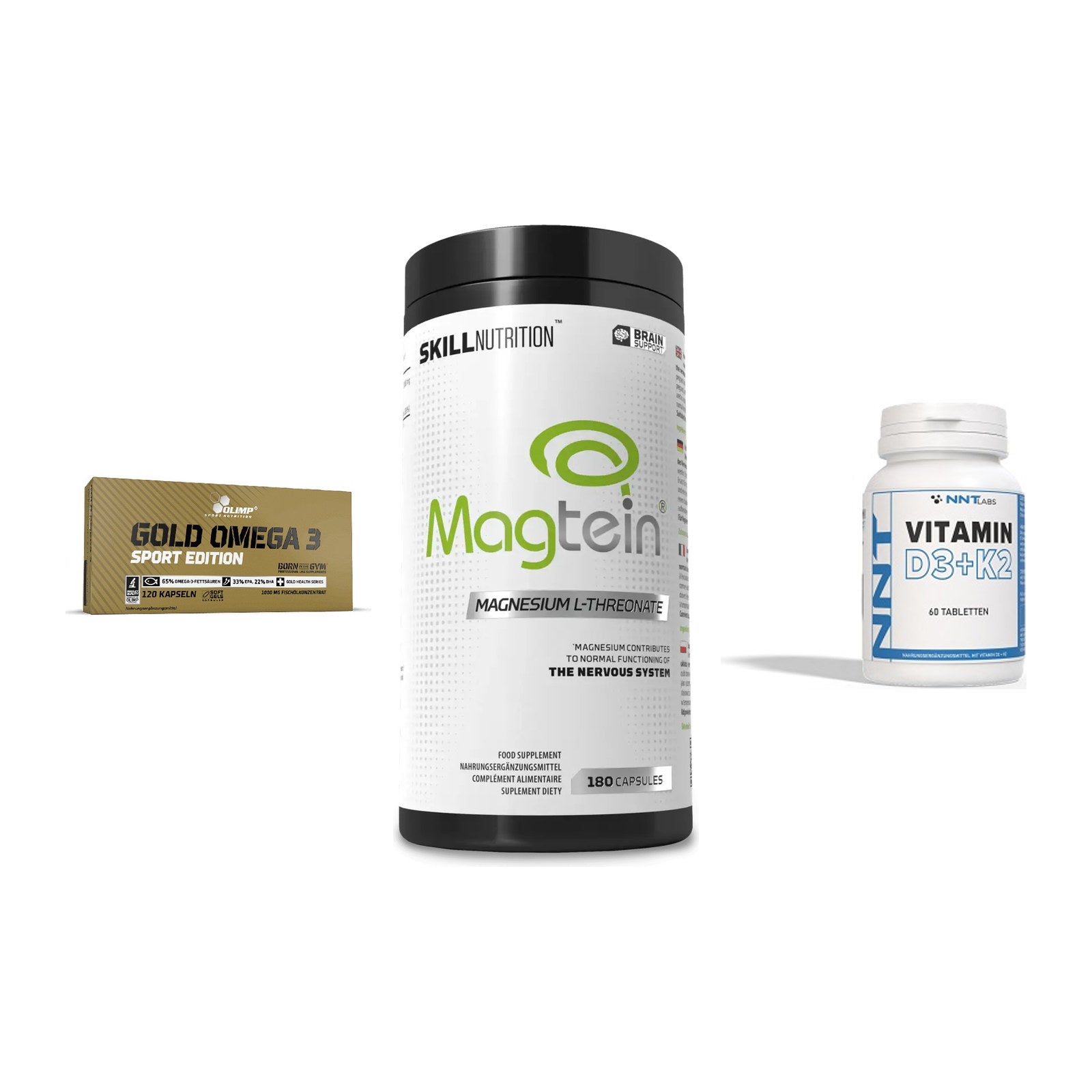 Herz & Gefäße: Olimp Omega 3 + Skill Nutrition + NNT Vitamin – alle enthaltenen Artikel