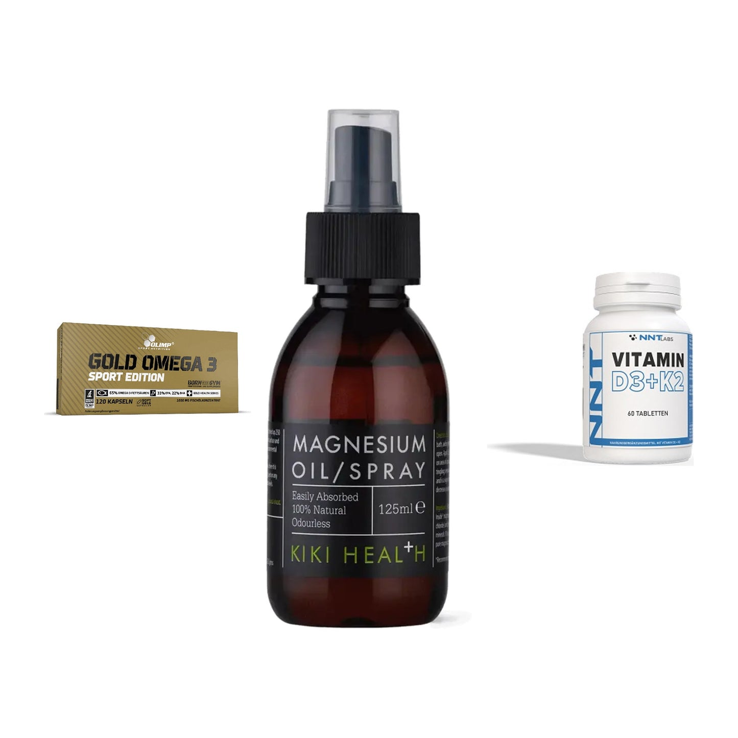Herz & Gefäße: Olimp Omega 3 + KIKI Health + NNT Vitamin – alle enthaltenen Artikel