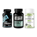 Herz & Gefäße: ESN Omega 3 + ESN Magnesium + Sinob Vitamin D3 – alle enthaltenen Artikel