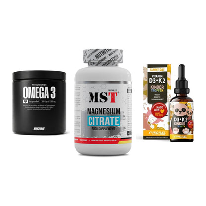 Herz & Gefäße: Big Zone Omega 3 + MST Magnesium + ProFuel VITAMIN – alle enthaltenen Artikel