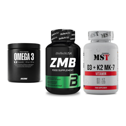 Herz & Gefäße: Big Zone Omega 3 + BioTech ZMB + MST Vitamin D3 – alle enthaltenen Artikel