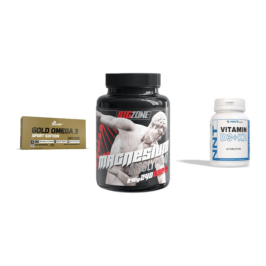 Herz & Gefäße: Olimp Omega 3 + Big Zone Magnesi + NNT Vitamin – alle enthaltenen Artikel