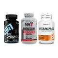 Herz & Gefäße: ESN Omega 3 + MST Magnesium + BioTech Vitamin – alle enthaltenen Artikel