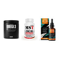 Herz & Gefäße: Big Zone Omega 3 + MST Zinc + ProFuel Vitamin – alle enthaltenen Artikel