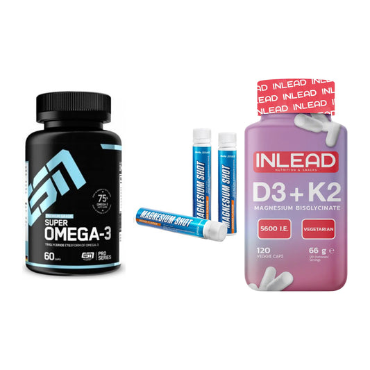 Herz & Gefäße: ESN Omega 3 + Body Attack + INLEAD Vitamin – alle enthaltenen Artikel
