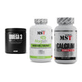 Herz & Gefäße: Big Zone Omega 3 + MST Magnesium + MST Calcium – alle enthaltenen Artikel