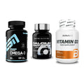 Herz & Gefäße: ESN Omega 3 + Scitec Calcium + BioTech Vitamin – alle enthaltenen Artikel