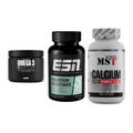 Herz & Gefäße: Big Zone Omega 3 + ESN Magnesium + MST Calcium – alle enthaltenen Artikel