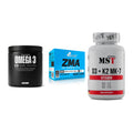 Herz & Gefäße: Big Zone Omega 3 + Olimp ZMA + MST Vitamin D3 – alle enthaltenen Artikel