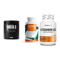 Herz & Gefäße: Big Zone Omega 3 + ProFuel Magnesiu + BioTech Vitamin – alle enthaltenen Artikel