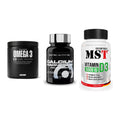Herz & Gefäße: Big Zone Omega 3 + Scitec Calcium + MST Vitamin D3 – alle enthaltenen Artikel