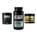 Herz & Gefäße: Big Zone Omega 3 + ESN Magnesium + Peak Vitamin – alle enthaltenen Artikel