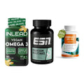 Herz & Gefäße: INLEAD Vegan + ESN Magnesium + ProFuel Omega 3 – alle enthaltenen Artikel