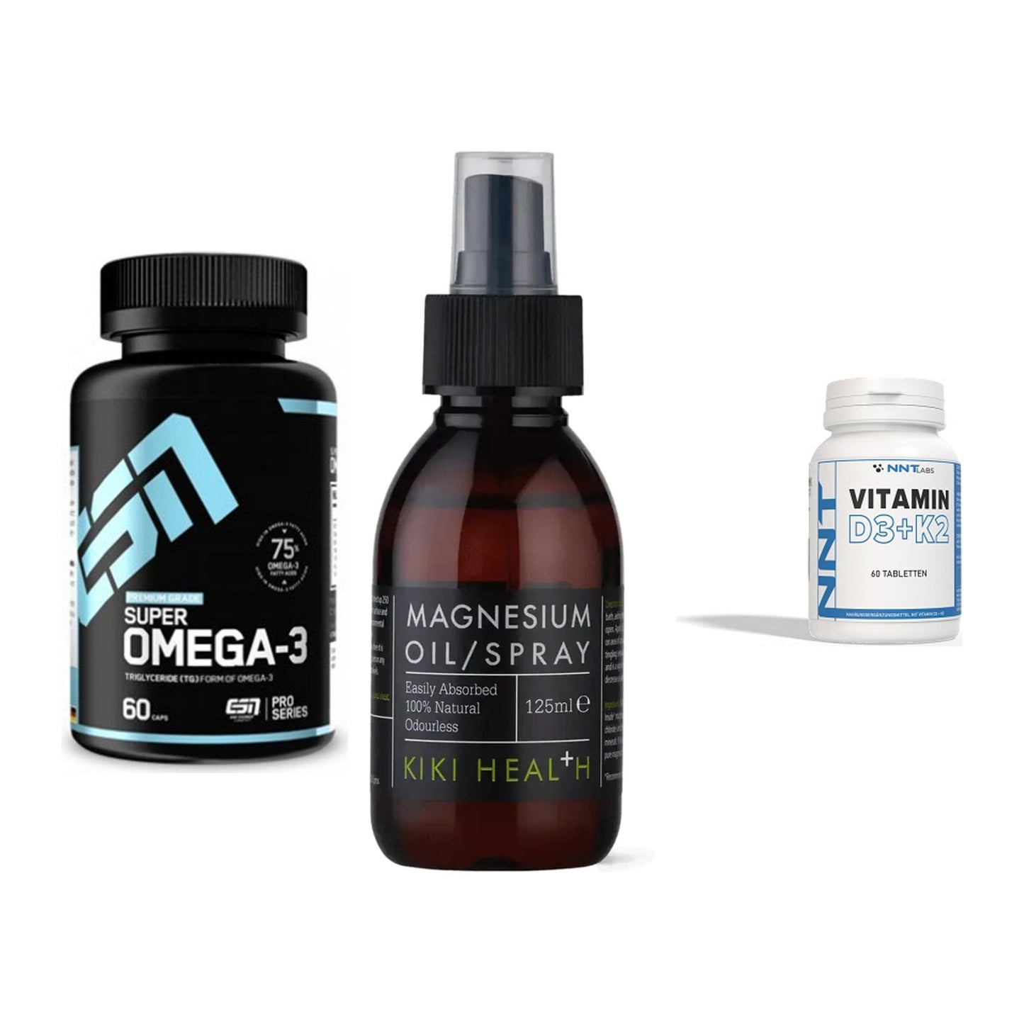 Herz & Gefäße: ESN Omega 3 + KIKI Health + NNT Vitamin – alle enthaltenen Artikel