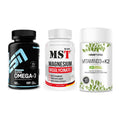 Herz & Gefäße: ESN Omega 3 + MST Magnesium + Sinob Vitamin D3 – alle enthaltenen Artikel