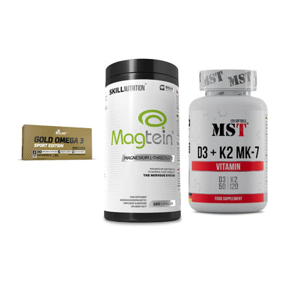 Herz & Gefäße: Olimp Omega 3 + Skill Nutrition + MST Vitamin D3 – alle enthaltenen Artikel